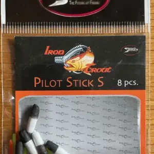 Víkendová Akce Iron Trout Pilot Stick Gr.S Schwarz/Weiß 8 Stück