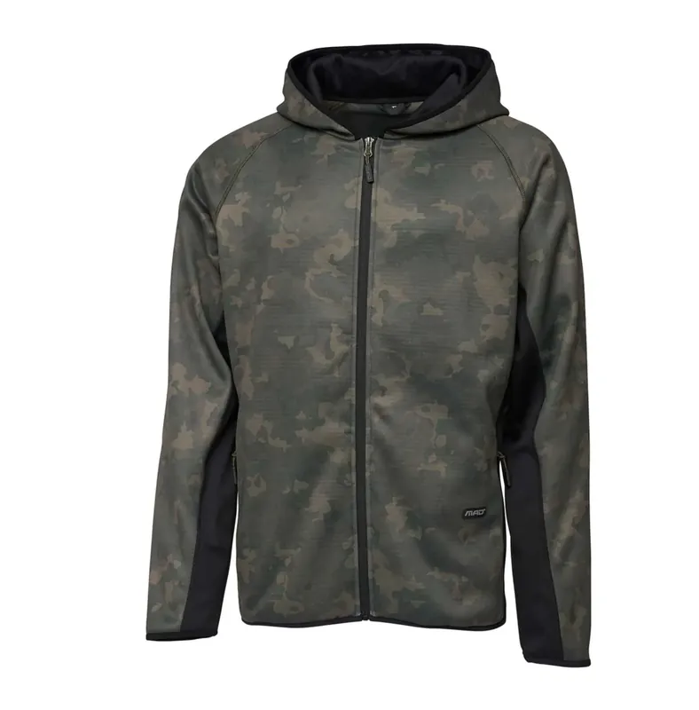 DAM Mad Zip Hoodie Camovision Green Größe L Nízká Cena