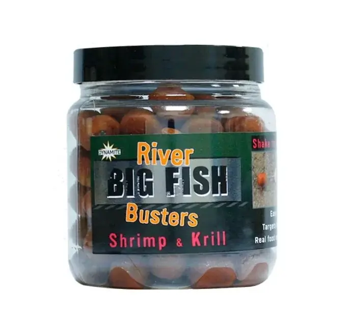 Dokud Zásoby Vydrží Dynamite Baits Big Fish River Busters Shrimp/Krill 120g