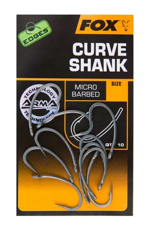 Must-Have Fox Edges Armapoint Curve Shank Size 6 10 Stück