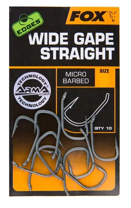 Expresní Doručení Fox Edges Armapoint Wide Gape Straight Size 2 10 Stück