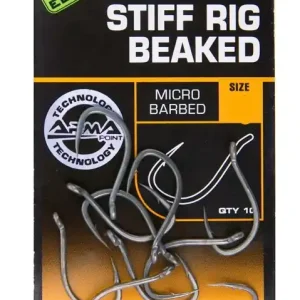 Autentický Fox Edges Armapoint Stiff Rig Beaked Size 4 10 Stück