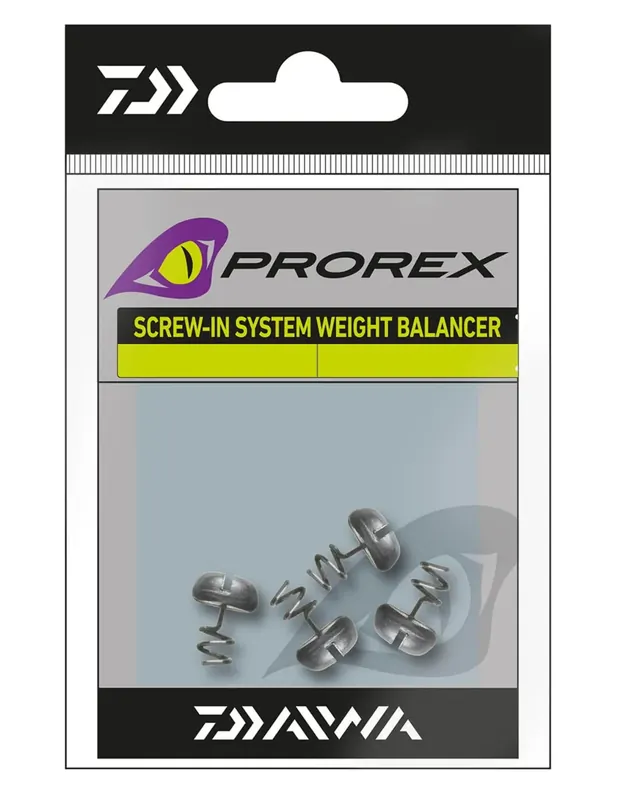 Daiwa Prorex Screw-In Weight Balancer 8g 3 Stück Top Prodej