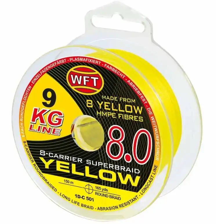 WFT KG 8.0 0,16mm 22kg 150m yellow Rychlé Dodání