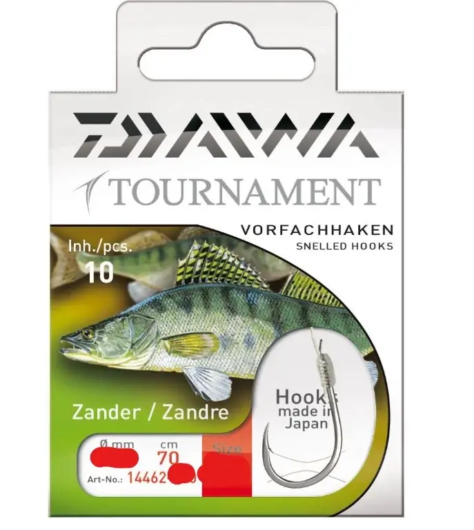 Omezená Nabídka Daiwa Tournament Zanderhaken Gr. 2 10 Stück
