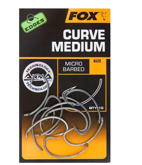 Kup Teď Fox Edges Armapoint Curve Shank Medium Size 6 10 Stück