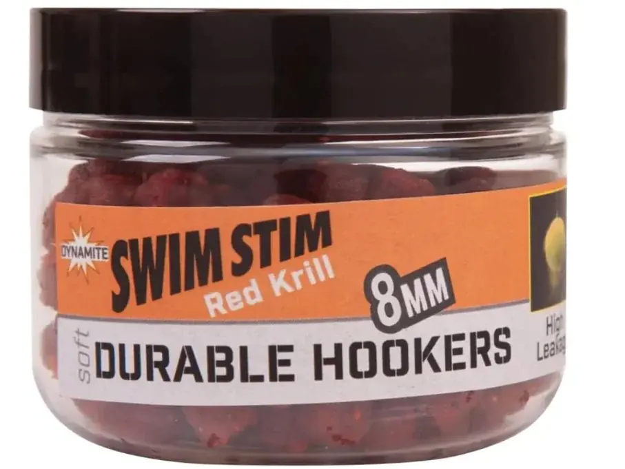 Dynamite Baits Durable Hookers Red Krill 8mm Ověřený