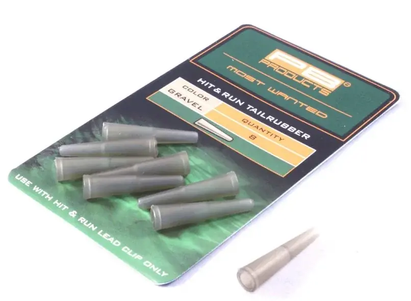 Super Cena PB Products Hit&Run Tailrubbers Leadclip Weed 8 Stück