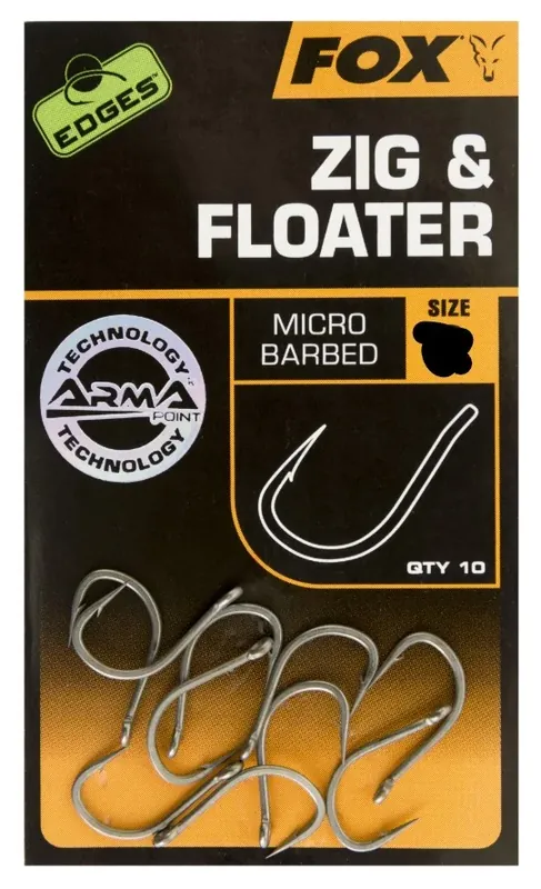Fox Edges Armapoint Zig & Floater Hooks Size 8 10 Stück Objednat Nyní