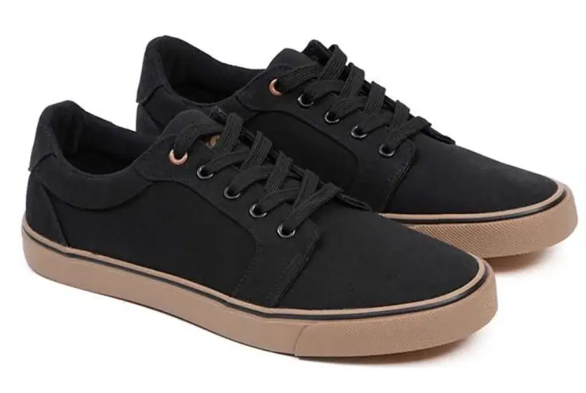 Fox Black Canvas Shoe Größe 44 Super Cena