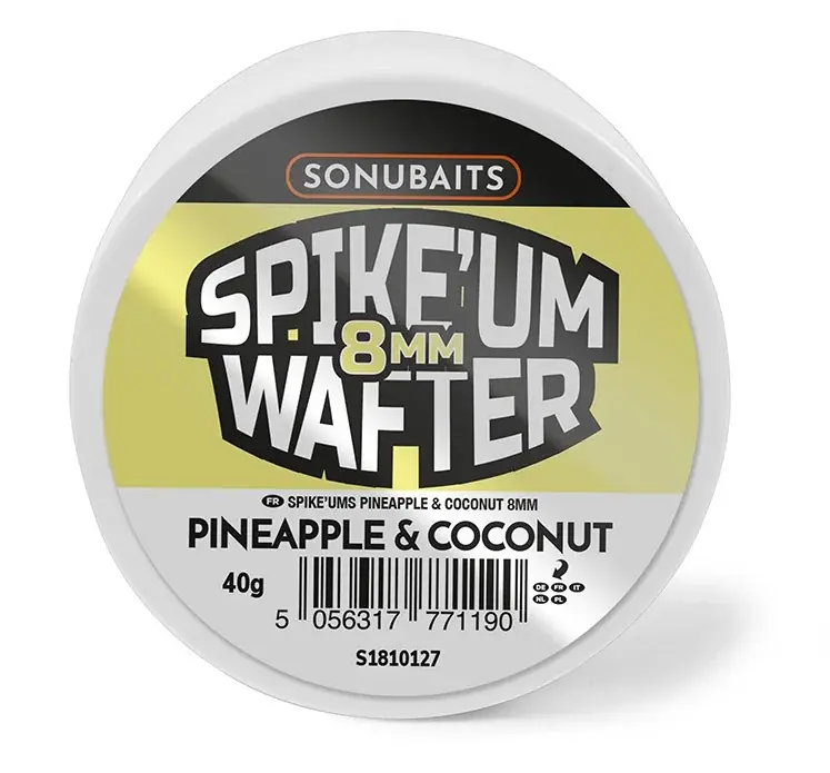 Sonubaits Spike‘um Wafters Pineapple&Coconut 8mm 40g Omezená Nabídka