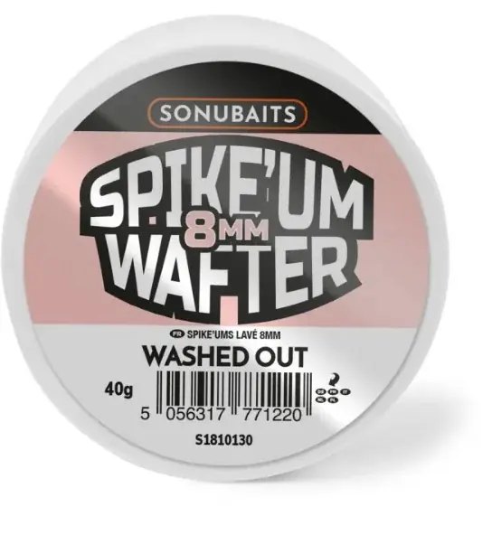 Rychlé Dodání Sonubaits Spike‘um Wafters Washed Out 8mm 40g