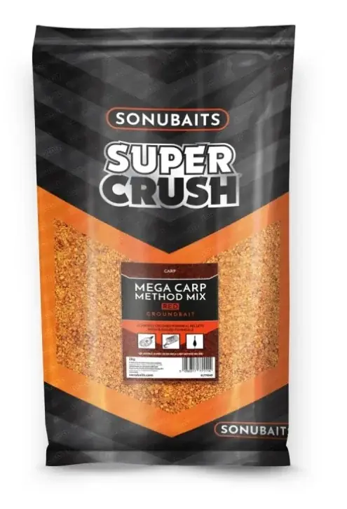 Sonubaits Supercrush Mega Carp Method Mix Red 2kg Akce