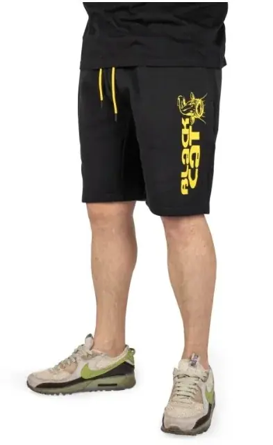 Cenová Bomba Black Cat Black Joggers Short XL