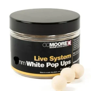 CC Moore Live System White Pop Ups 12mm 55g Dokud Zásoby Vydrží