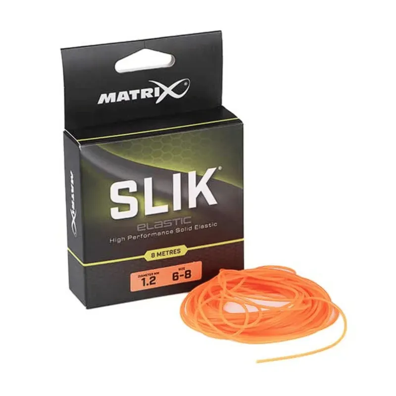 Nakupujte Hned Fox Matrix Slik Elastic 8 Meter 12-14 (1,8mm) Orange