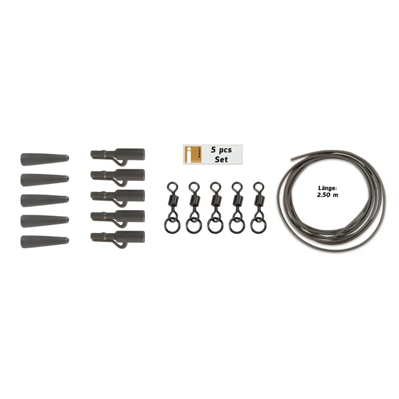 Anaconda 360° Flex Ring Swivel Safety Lead Clip Kit 5 Stück Nejprodávanější