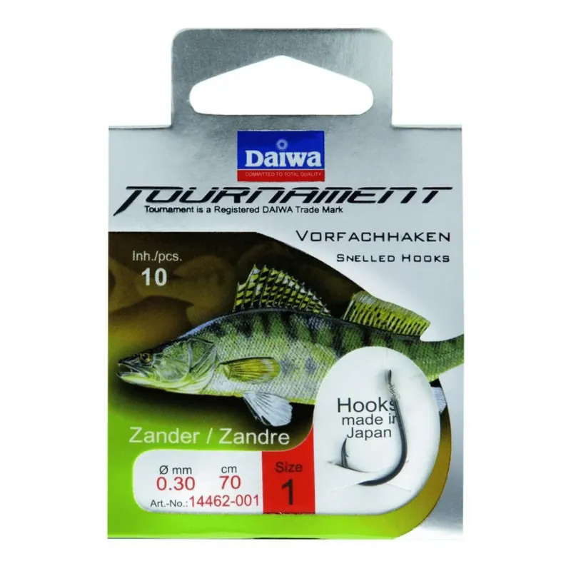 Daiwa Tournament Zanderhaken Gr. 1 Nejlepší Volba