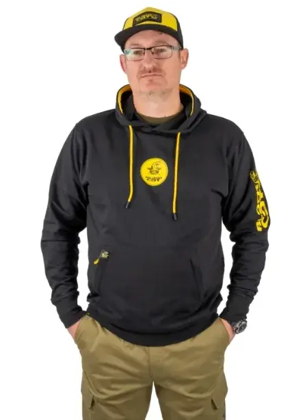 Výhodná Nabídka Black Cat Black Hoody Large
