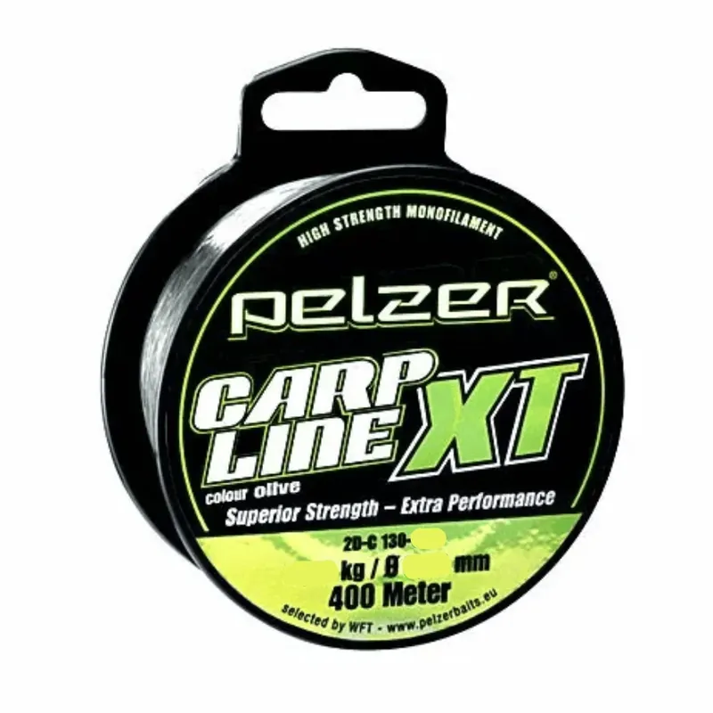 Sezónní Sleva Pelzer Carp Line XT 0,30mm 8,2kg 400m Dunkelgrün