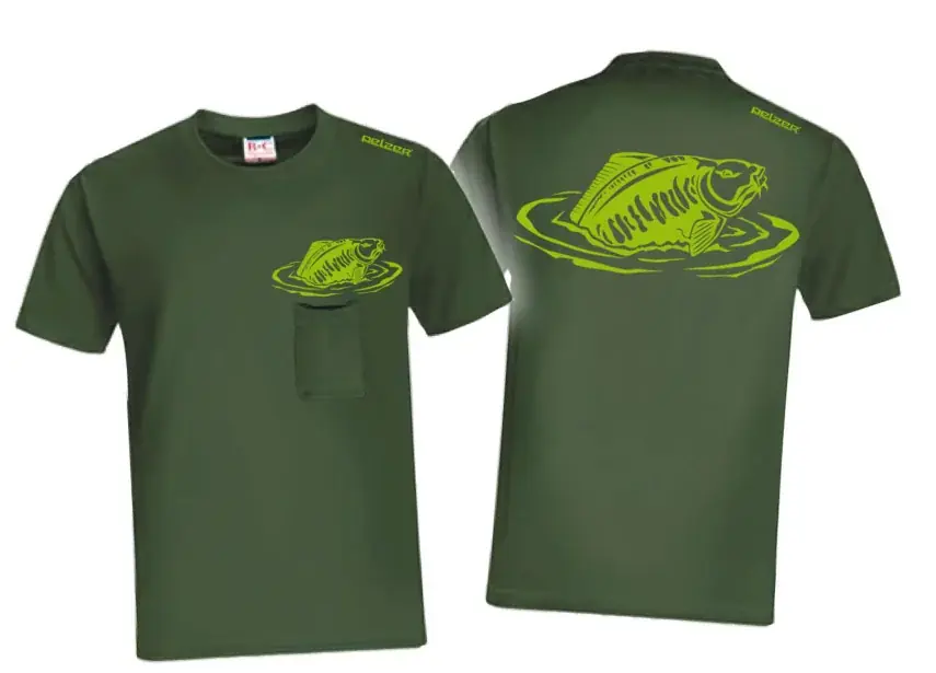 Pelzer T-Shirt Grün XL Vysoce Kvalitní