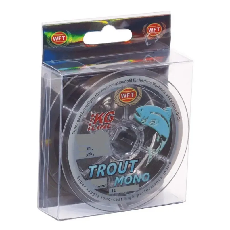 WFT Trout Mono Black 0,25 mm 7,1 kg 300 m Výhodná Nabídka