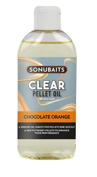 Sonubaits Clear Pellet Oil Chocolate Orange 200ml Pouze Dnes