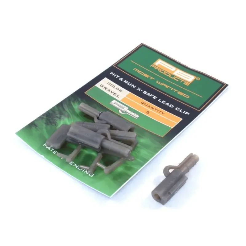 Nakupujte Hned PB Products Hit & Run X-Safe Leadclip Silt 5 Stück