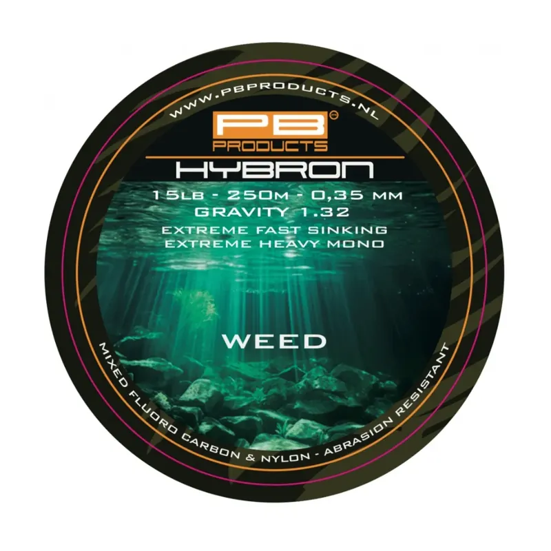 Akční Nabídka PB Products Hybron Weed 0,35mm 15LB 250m