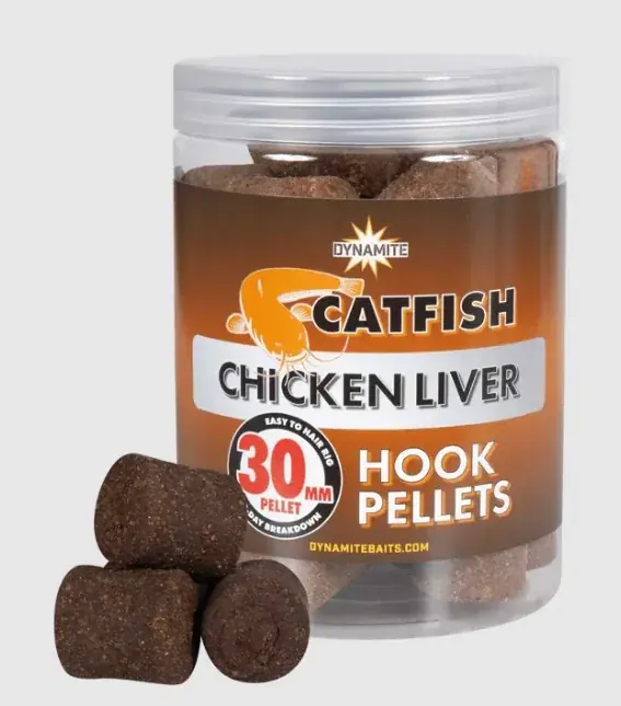Nová Kolekce Dynamite Baits Chicken Liver Hook Pellets 30mm