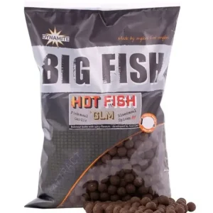 Dynamite Baits Hot Fish & GLM Boilies 20mm 1kg Akční Nabídka