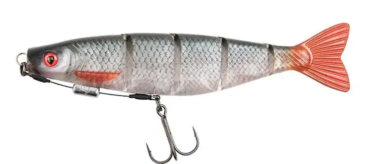 Fox Pro Shad Jointed Loaded 18cm 52g Ultra Natural Roach Horká Nabídka