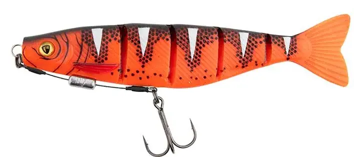 Levný Fox Pro Shad Jointed Loaded 18cm 52g UV Red Wake