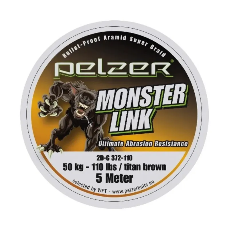 Pelzer Monster Link Titanbraun 5m 180lb Nakupujte Hned