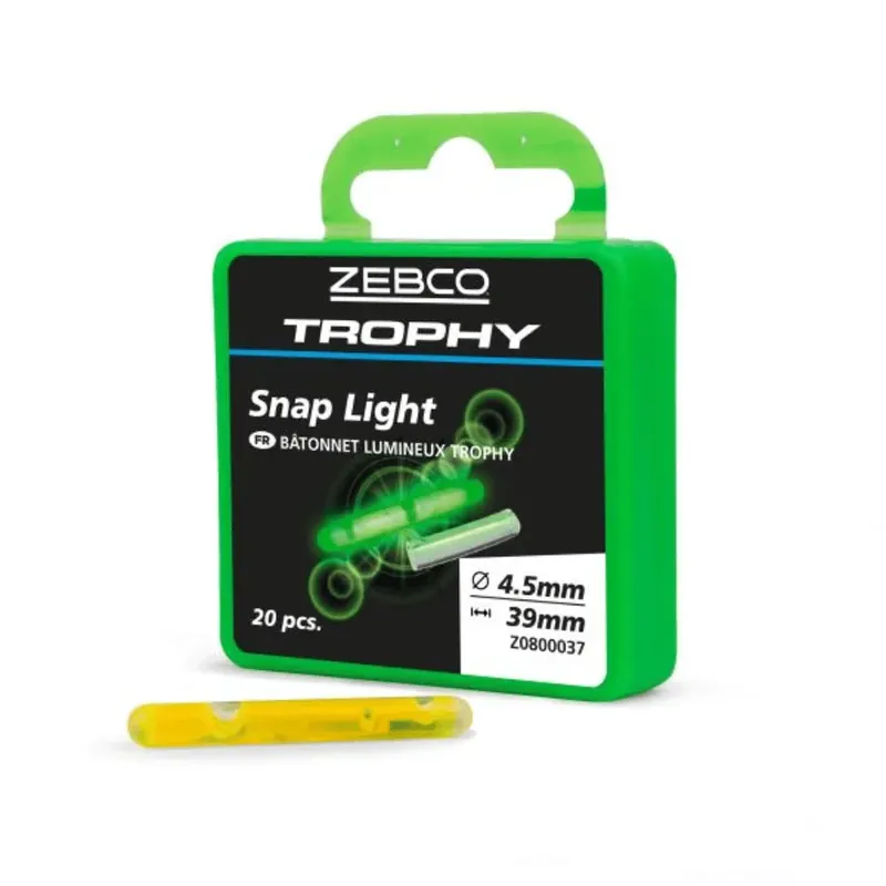 Zebco Trophy Snap Light Pack 20 Stück Vysoce Kvalitní