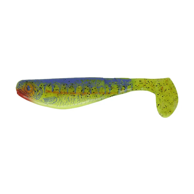 Relax Kopyto-Nature 7cm (2,5") fluogelb fluogrün glitter Zanderbedruckung 2 Stück Finální Výprodej