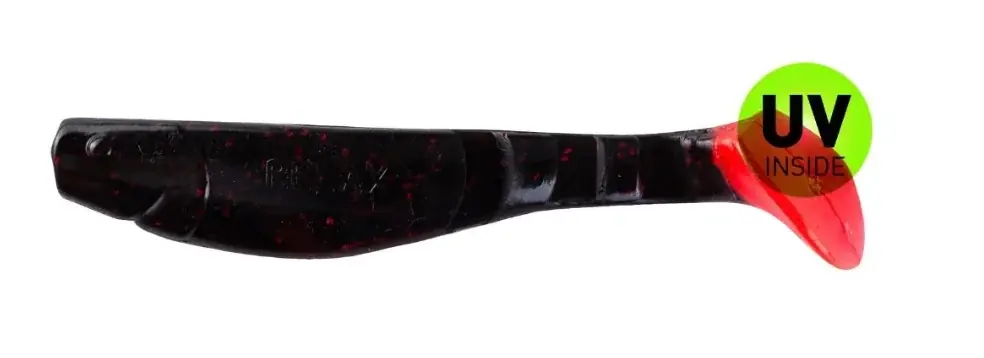 Relax Kopyto-Classic 11cm (4") schwarz-rot-glitter/red tail 3 Stück Nejprodávanější