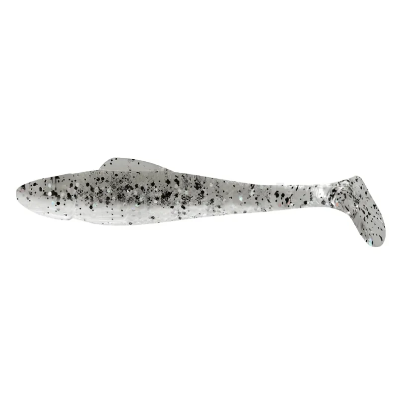 Super Cena Relax Ohio 11cm (4") reinweiss/klar salt‘n pepper glitter 3 Stück