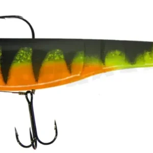 Nakupujte Hned Relax Kopyto Classic 20cm Grün(Chartreuse) Glitter / Zander / Bauch Orange montiert 12/0 20g mit Beihänger