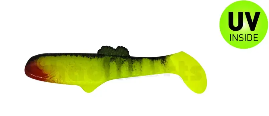 Relax Montana Shad 12,5cm Fluogelb / Schwarz 2 Stück Odeslání Ihned