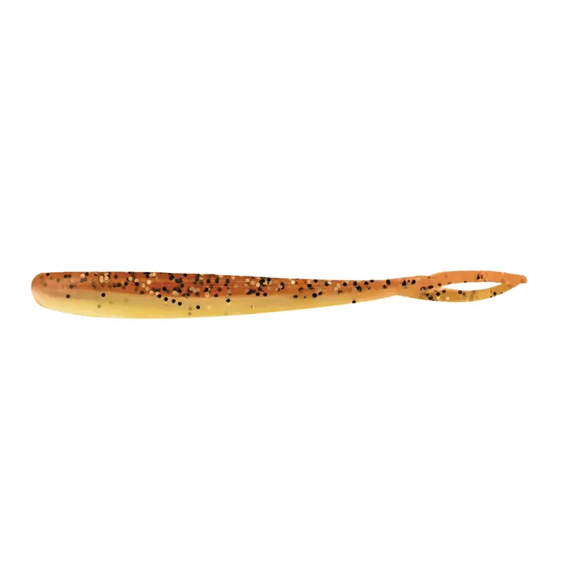 Speciální Cena Relax Oklahoma V-Tail 13cm (5") goldperl motoroil glitter 2 Stück