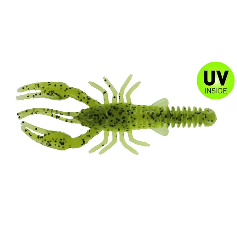 Přímo Od Výrobce SX Baby Crawfish 11,5 cm (4,5") Watermelon Chartreuse 2 Stück