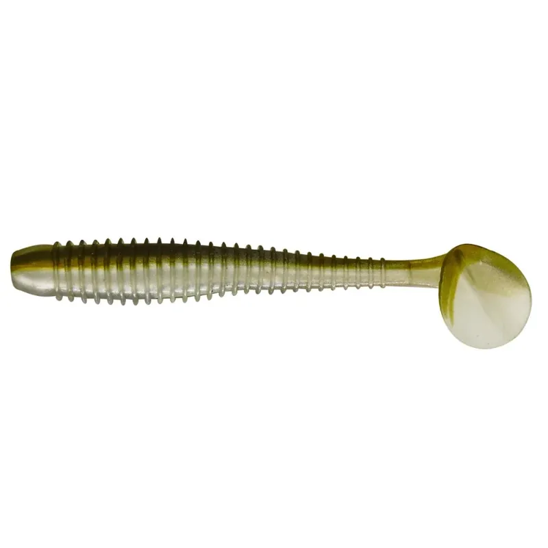 Jen Po Omezenou Doba Relax Texas Shad 13 cm (5") Perlweiß Green Pumpkin 2 Stück