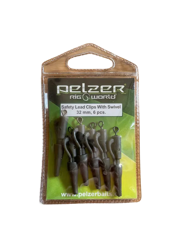Pelzer Safety Lead Clips mit Wirbel 6 Stück Cenový Hit