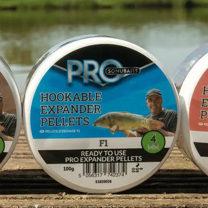 Dokud Zásoby Vydrží Sonubaits Hookable Pro Expander Pellets F1 4mm 100g