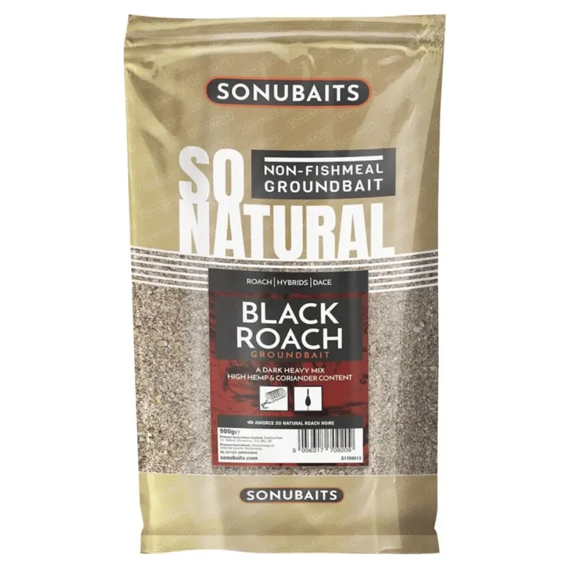 Sonubaits So Natural Black Roach 900g Sezónní Sleva