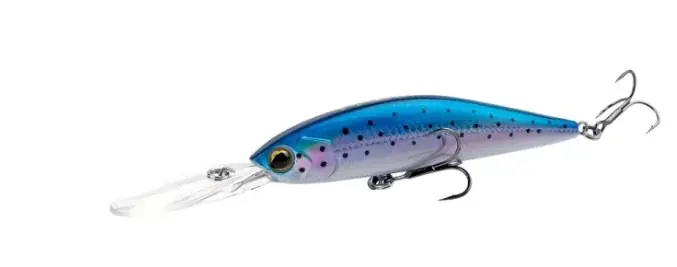 Tovární Cena Shimano Yasei Trigger Twitch Deep Running Suspending 9cm 13g Blue Trout