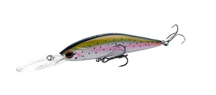 Novinka Shimano Yasei Trigger Twitch Deep Running Suspending 9cm 13g Rainbow Trout