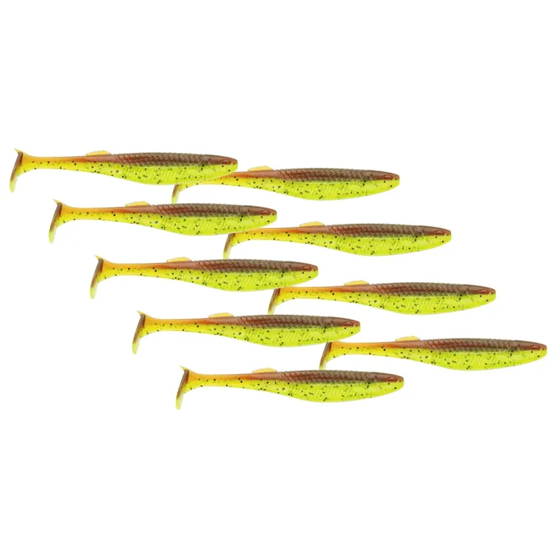 Rapala Crushcity The Kickman 7,5cm 3g Motoroil Cartreuse 9 Stück Barsch Zander Nejlepší Volba