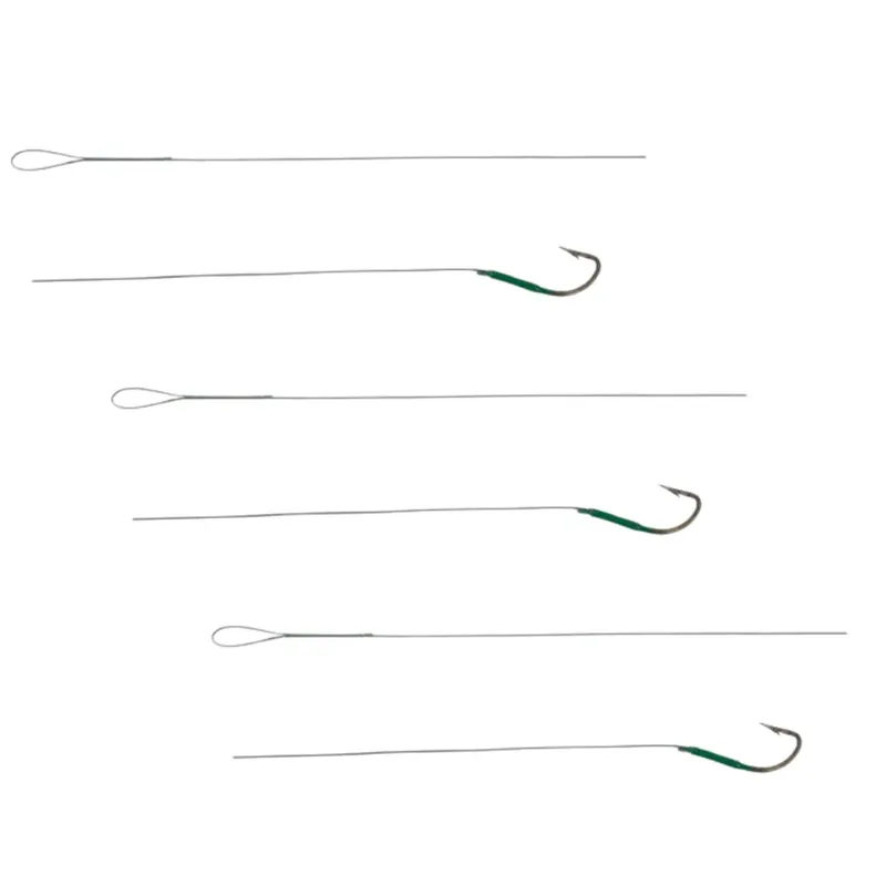 Aktuální VMC Nylflex Stahlvorfach C701 40cm 7kg Hakengröße 2 3 Stück